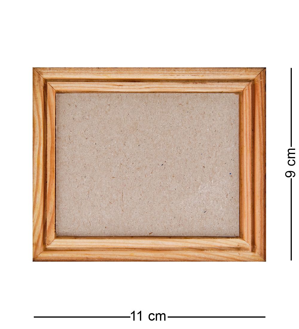 AMB-55/11 Картина «Чихуахуа» (с янтарной крошкой) дер.рамка 7х9