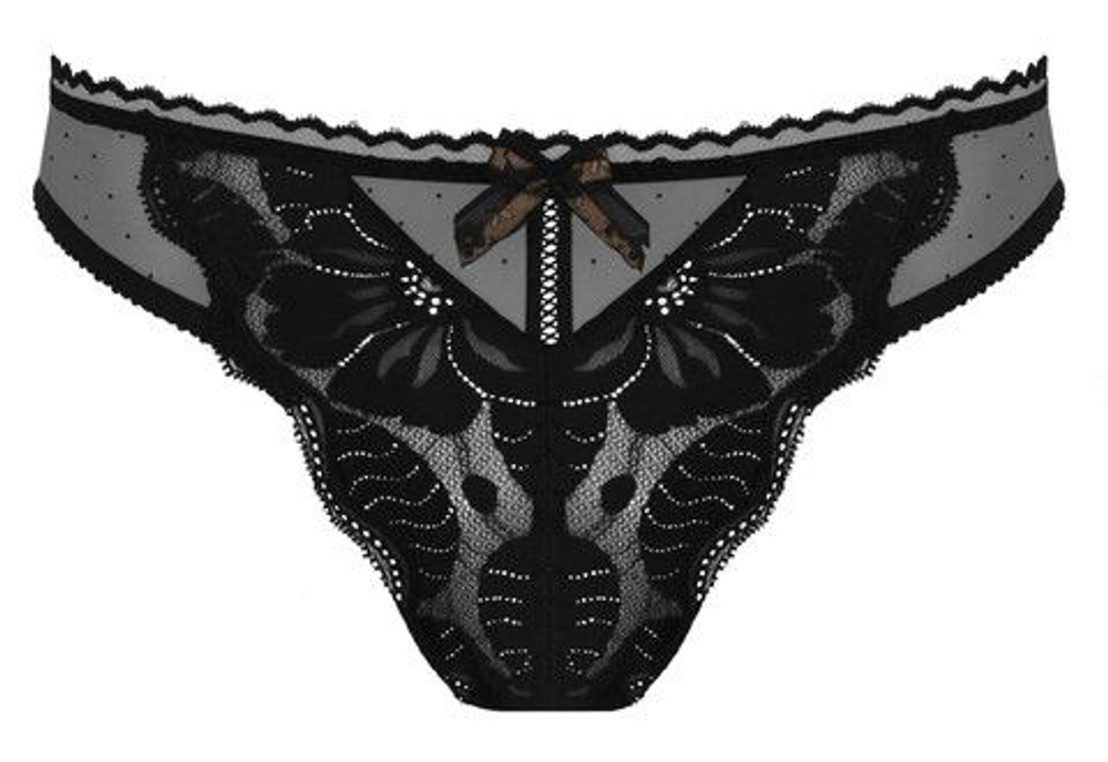 Трусы-стринги Grace из кружева (Размер: 48) (Цвет: пудровый)