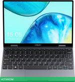 Ноутбук Chuwi MiniBook X N-series N100 12Gb SSD512Gb Intel UHD Graphics 10.51" IPS Touch WQXGA (1920x1200) Windows 11 Home grey WiFi BT Cam 3800mAh (1746362)