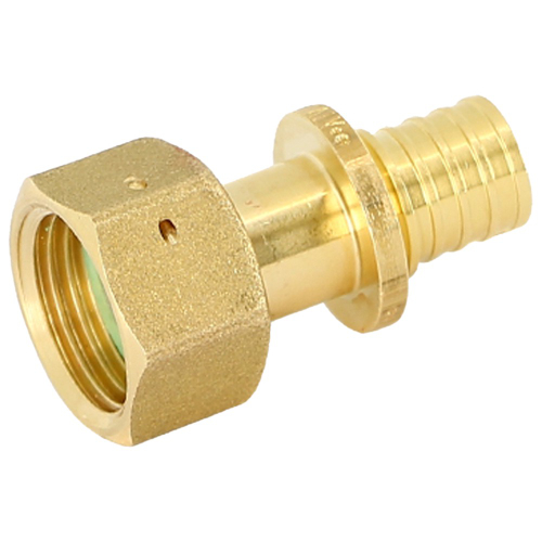 Муфта Uni-Fitt аксиальная-В 16x1/2" с накидной гайкой, плоской прокладкой