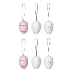 GAEM Набор из 6-ти изделий декоративных подвесных "Яйцо" (4*6), L14 W12,5 H4,5 см