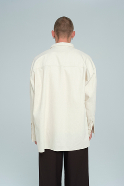 Рубашка оверсайз | beige