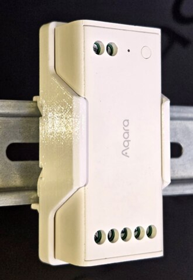 Крепление-держатель для Aqara LED strip driver, 3D печать, белый