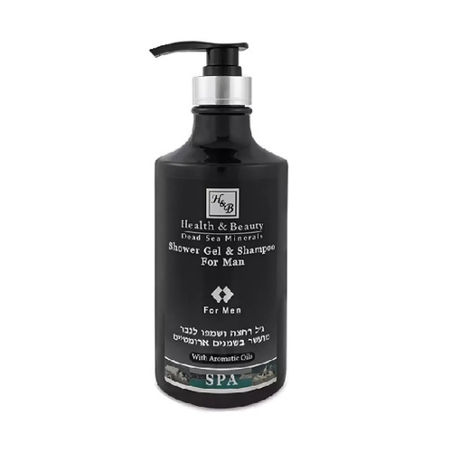 Шампунь-гель мужской для душа Health&Beauty for Man 780мл