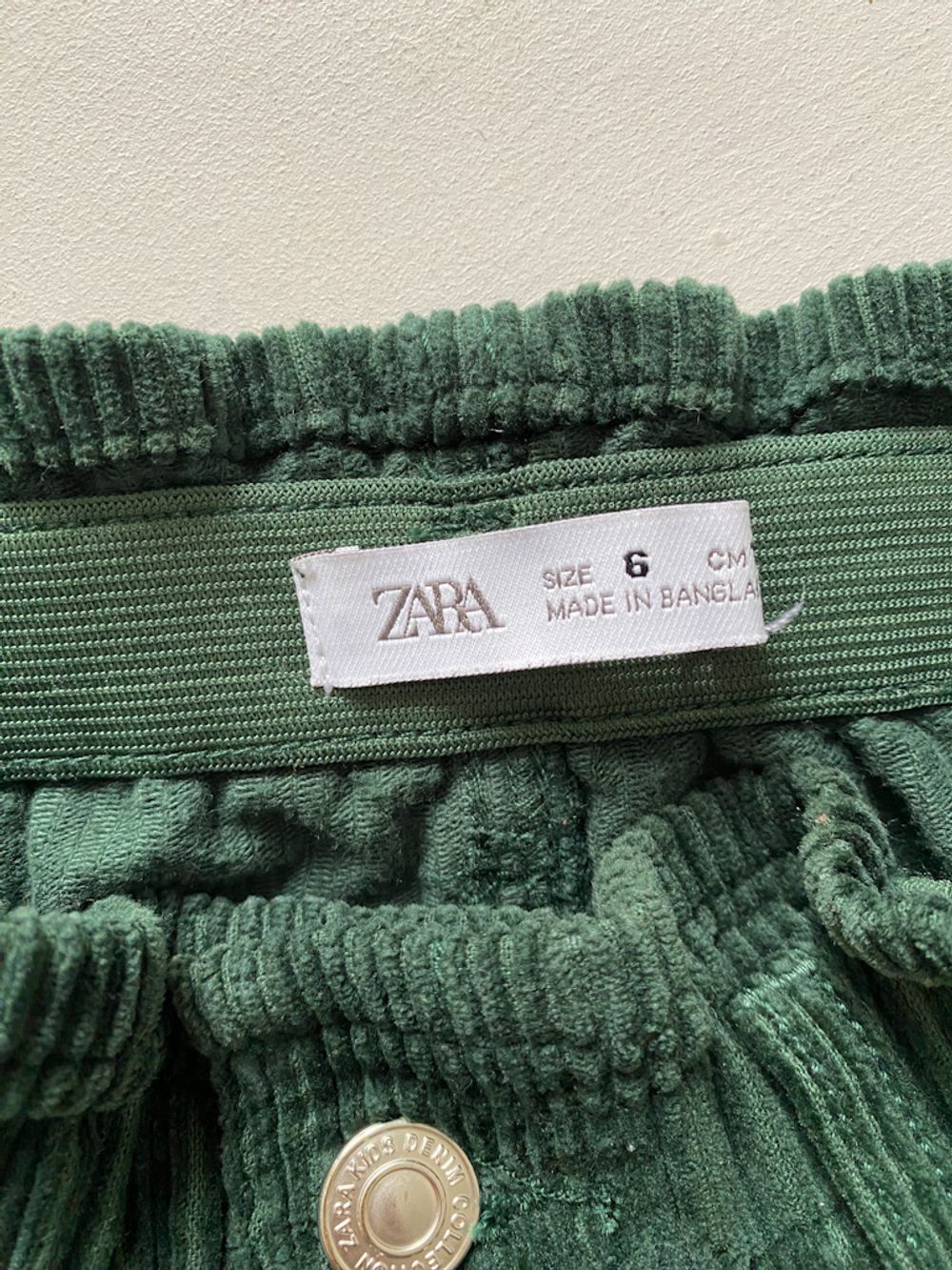 Вельветовая юбка Zara, 116