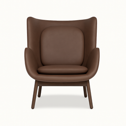 Дизайнерское кресло CUDDLE leather tan