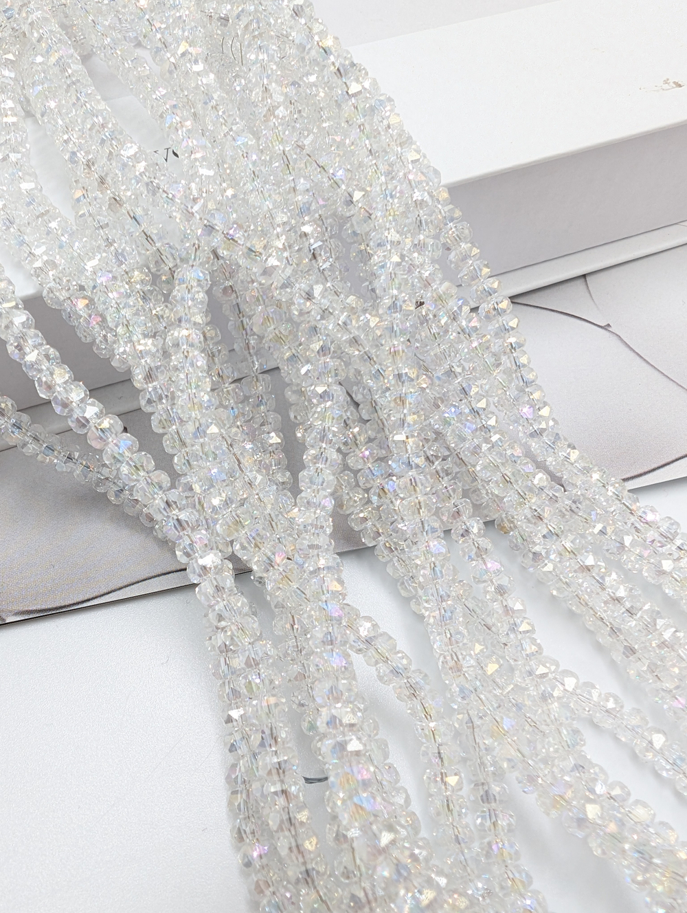 Стекло бочонок плоский 4*2.6мм