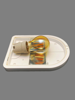 Настенный влагозащищенный светильник IP54 в гараж и душ | Царь-Огонь Свет