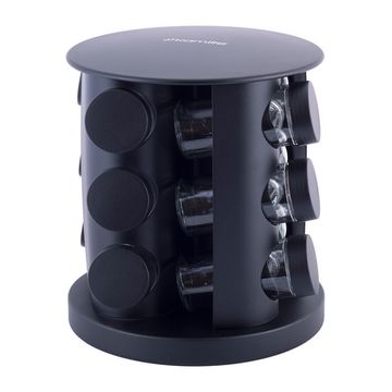 Набор ёмкостей для специй 12 шт. Kamille КМ 7038 на круглой подставке