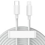 Кабель Lightning -TypeC Lawa PD 27W (белый) 2м без упаковки