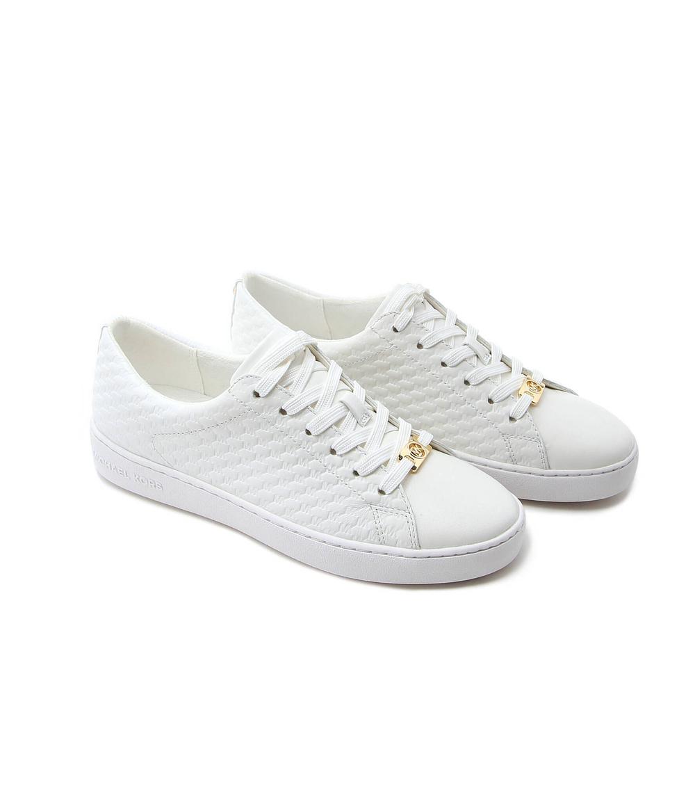 Кожаные кроссовки keaton lace up Michael Kors - белый(43T2KTFS2L)