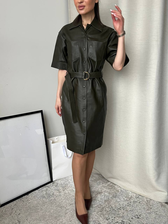 Кожаное платье Remain, xs