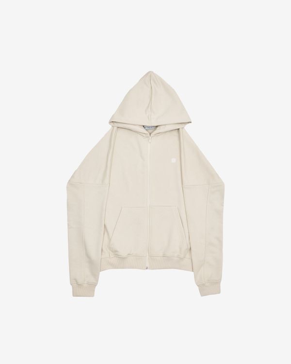 Худи Zip-Up Hoodie Logo Turtledove бежевый - фото 1
