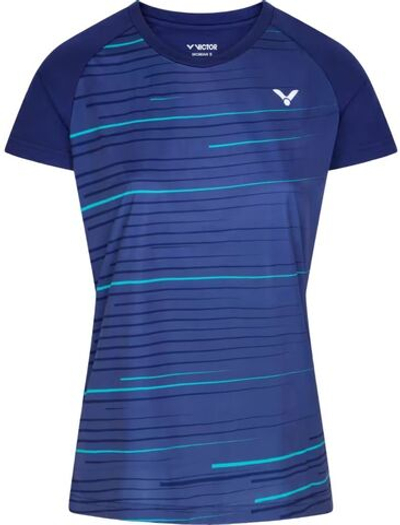 Женская теннисная футболка Victor T-34100 B - Blue