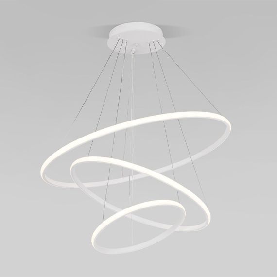 Подвесной светодиодный светильник Eurosvet Collars 90264/3 белый