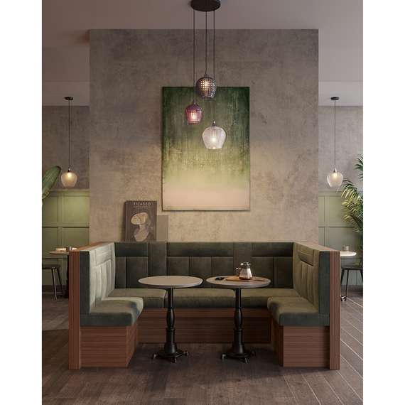 Светильник подвесной каскадный aurora, D50 см, сливовый/серый/прозрачный