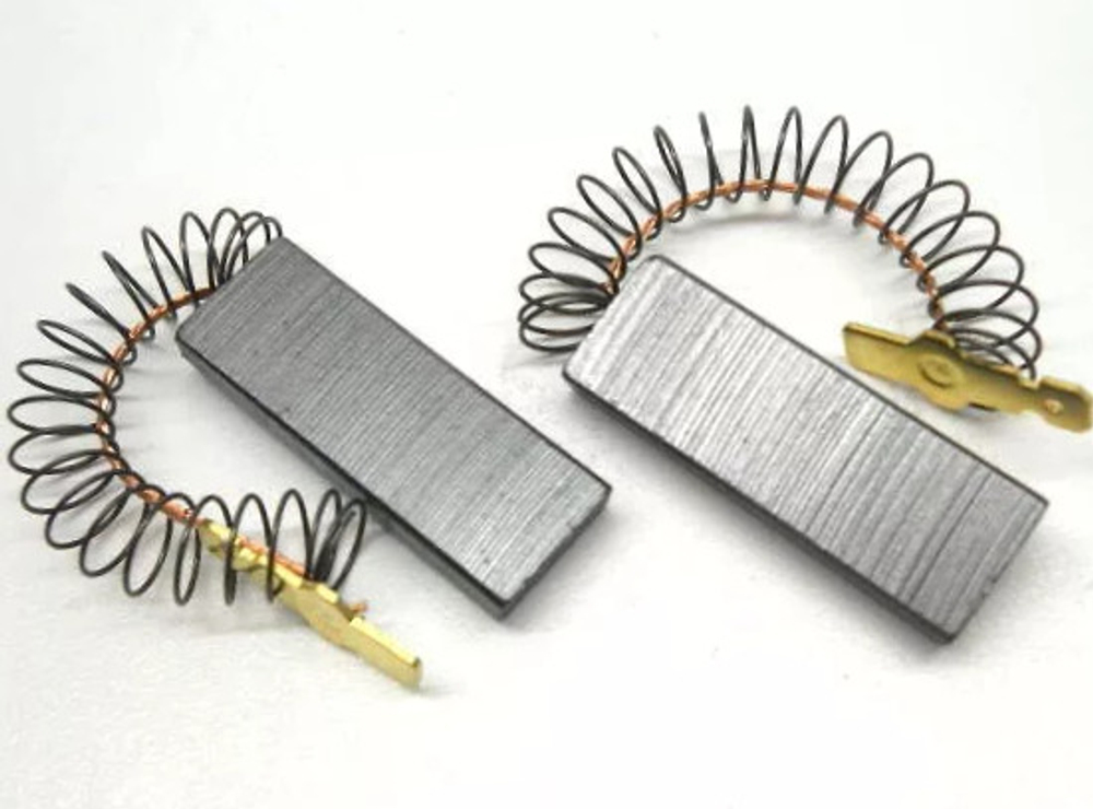 КОМПЛЕКТ! Щетки подходят для стиральной машины Siemens 5х12.5х35 - 2 шт. с пружиной. / Угольные щетки Электролюкс Бош с пружиной.