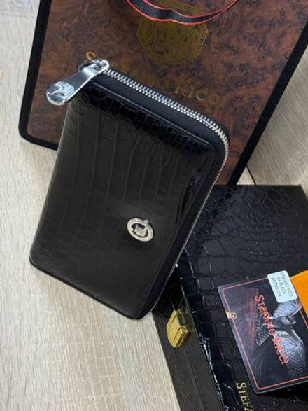 Борсетка Stefano Ricci из кожи крокодила