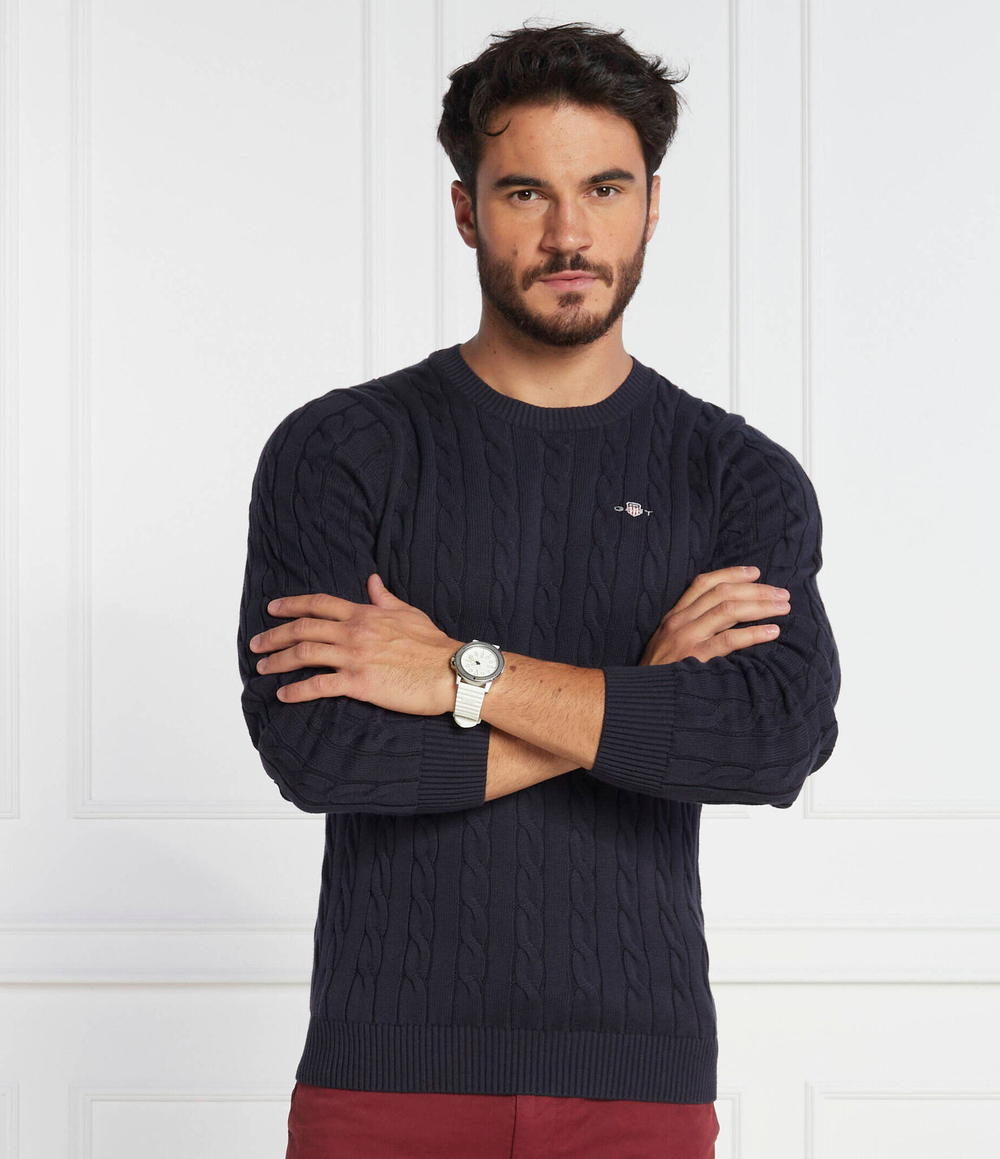 Свитер Gant - темно-синий(8050601)