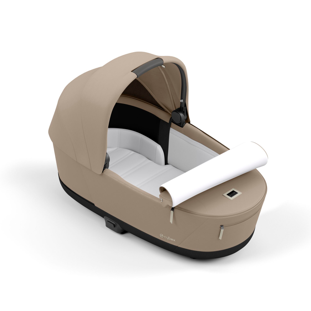 Коляска Cybex Priam IV 3 в 1 цвет Cozy Beige на шасси Rosegold