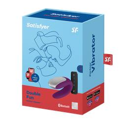 Вибратор для пар Satisfyer Double Fun (фиолетовый)