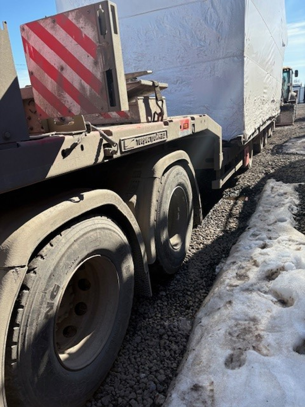 Тверьстроймаш 9939* Полуприцеп тяжеловоз 4 оси 993941 (Раздвижной)