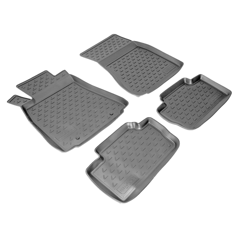 Ковры в салон Norplast/Unidec для Lexus IS в кузове XE2 (2005-)Полиуретан,Черный, арт.NPL-Po-47-20