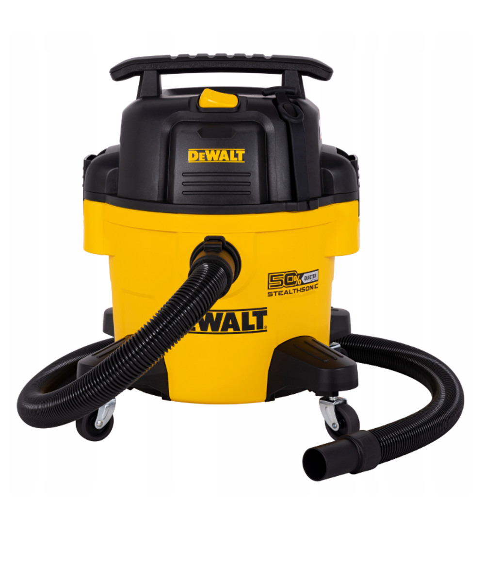 Промышленный пылесос DEWALT DXV23, 800Вт, 23л, супертихий, с функцией сбора жидкости