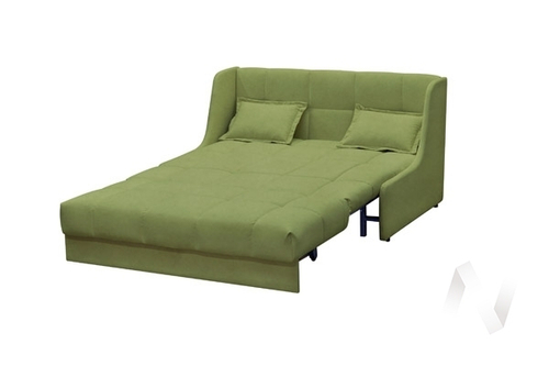 Диван прямой Амадей 3 (БД) LUMA 17 (светло-зеленый пудровый)