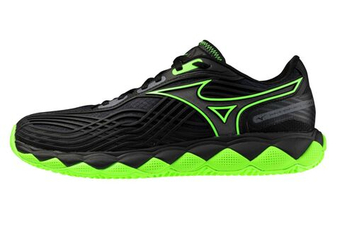 Мужские кросовки для Padel Mizuno Wave Enforce Tour 2 Padel - black/foliage green/glowing ap