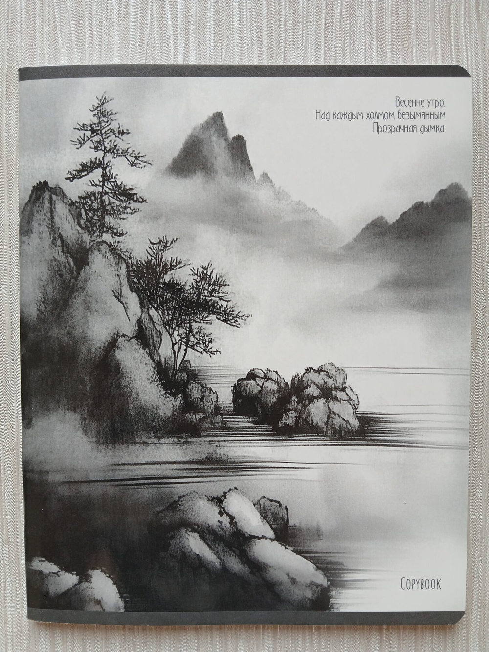 Тетрадь 48 листа А5+.  "Прозрачная Дымка", общая, клетка. Формат А5+ (163*203 мм). Арт.120047. С полями. Комплект 5 шт.