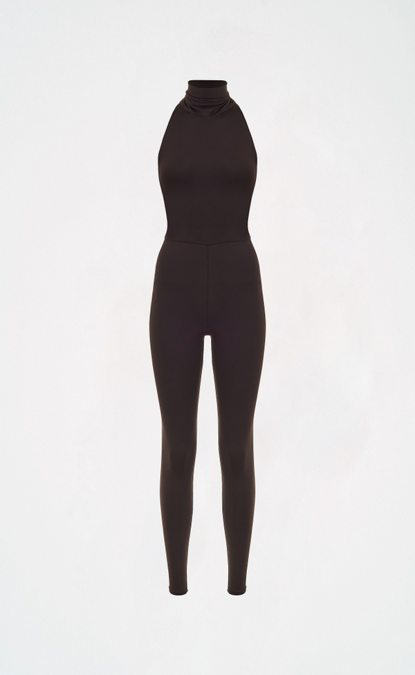 Комбинезон long jumpsuit coffee