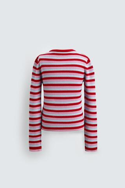ZARA X DISNEY ДЖЕМПЕР В ПОЛОСКУ С НАШИВКОЙ GOOFY, РАЗНОЦВЕТНЫЙ