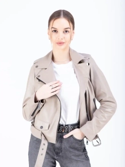 Косуха кожаная из натуральной кожи Турция