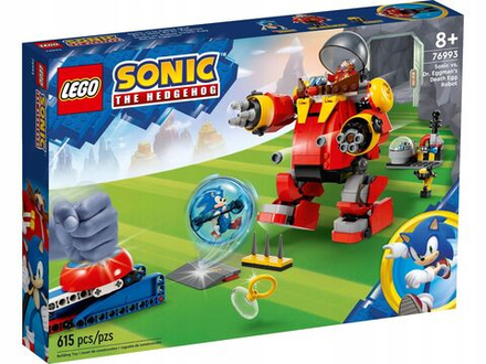 Конструктор LEGO Sonic Соник против робота-яйца смерти доктора Эггмана/ Лего Соник 76993