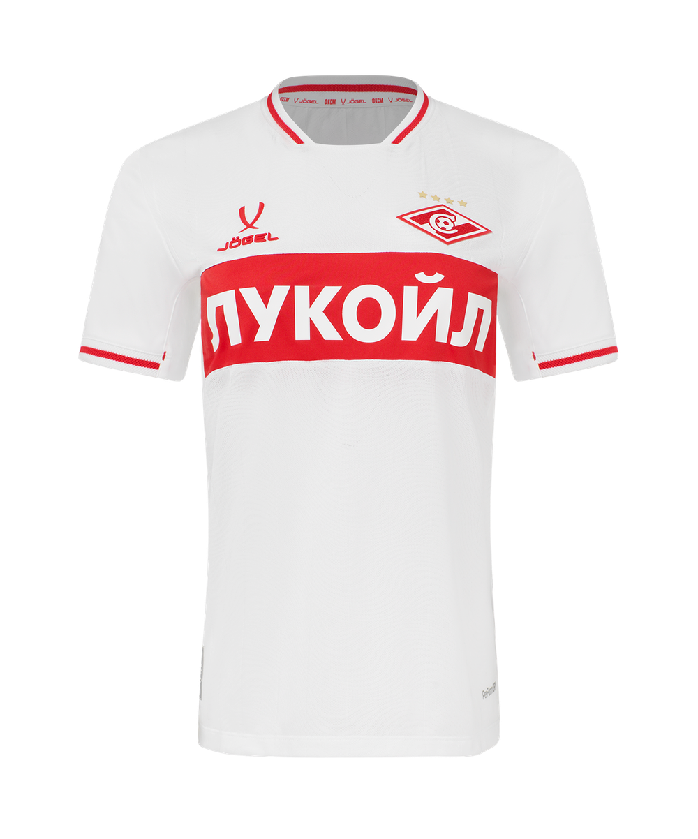 Футболка игровая Jögel PerFormDRY Spartak 25 Away Jersey W, белый