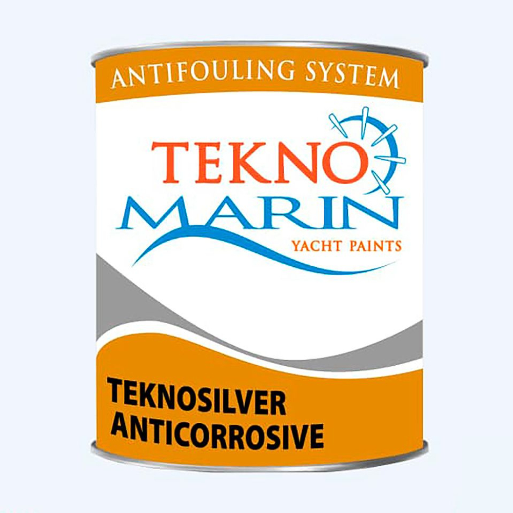 Универсальный однокомпонентный антикоррозийный грунт Teknosilver 2,25 л