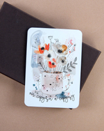 Мини-открытка "От сердца к сердцу"