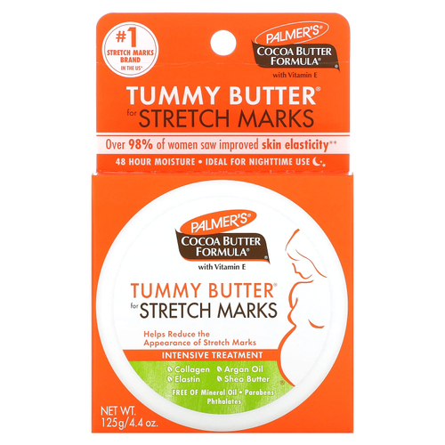 Palmer's, Cocoa Butter Formula®, Tummy Butter, масло от растяжек с витамином E, 125 г (4,4 унции)