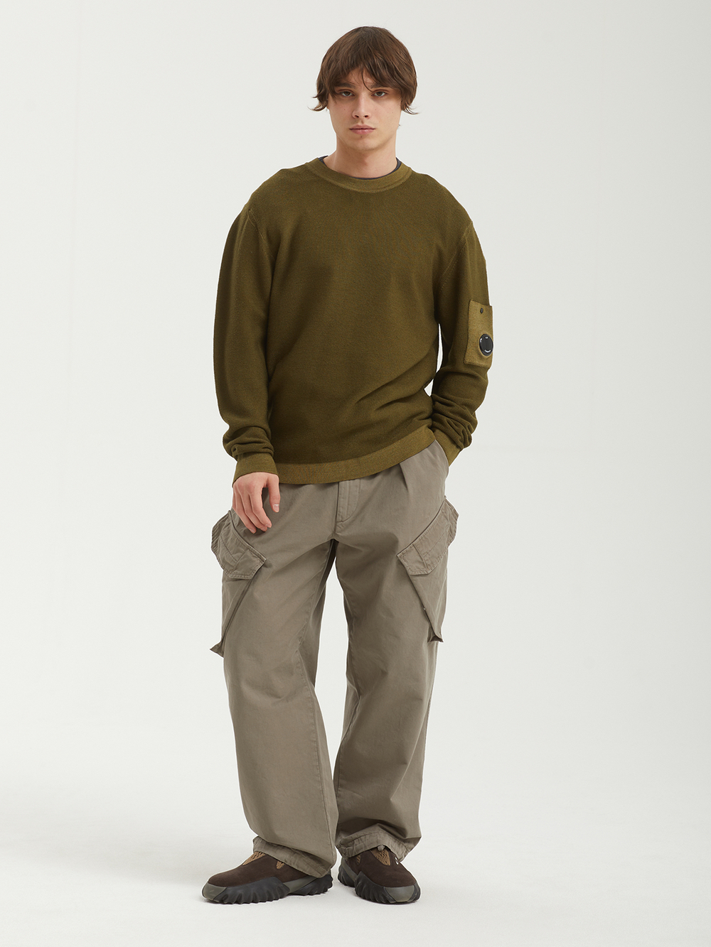 Мужской Свитер In Fast Dyed Merinos