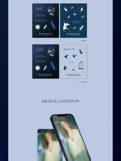 Альбом YOOA - BORDERLINE 1st Single Album POCAALBUM 2 Version SET