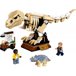 Конструктор Lego Jurassic World Скелет тираннозавра на выставке 76940