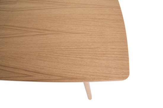 Стол Лондон (бук/нога светлый бук/столешница светлый дуб)
