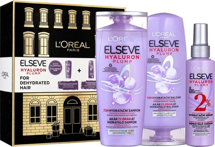 L’Oreal Paris Elseve Hyaluron Plump - подарочный набор (для идеального вида волос) /   / GTIN 8592807573310