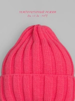 Шапка для девочки осенняя и снуд вязаный