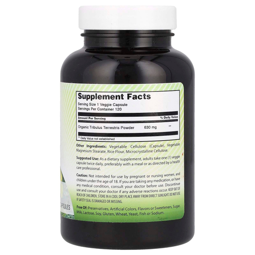 Amazing India, Якорцы, 630 мг, 120 растительных капсул