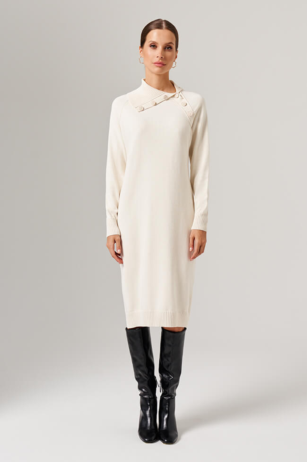 51641 Платье женское (молочный)