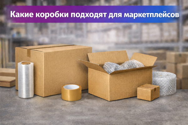 Какие коробки подходят для Wildberries, Ozon и Яндекс Маркета