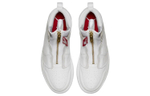 Кроссовки Jordan Air Jordan 1 Retro High Zip White (Женская размерная сетка)