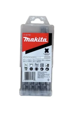 Набор буров SDS-plus 5 шт. Makita D-00795